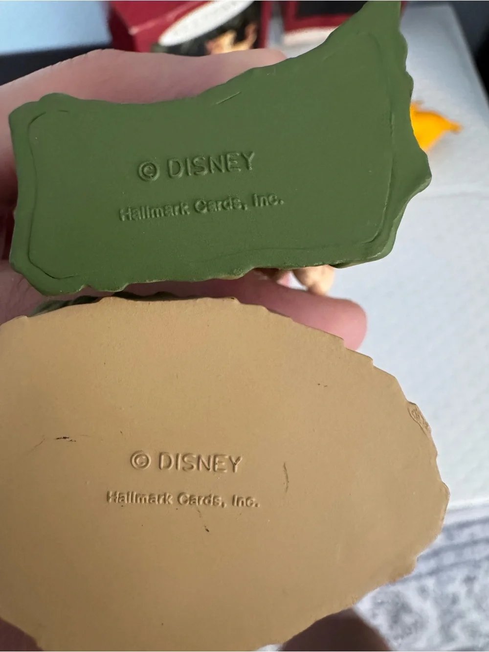 Disney Lion King, Mufasa, Simba & Nala ornaments